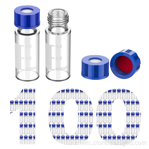 Affordable 9-425 2ml Autosampler Glass HPLC LC GC Chromatography Vials